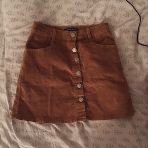 Brandy Melville Corduroy Skirt
